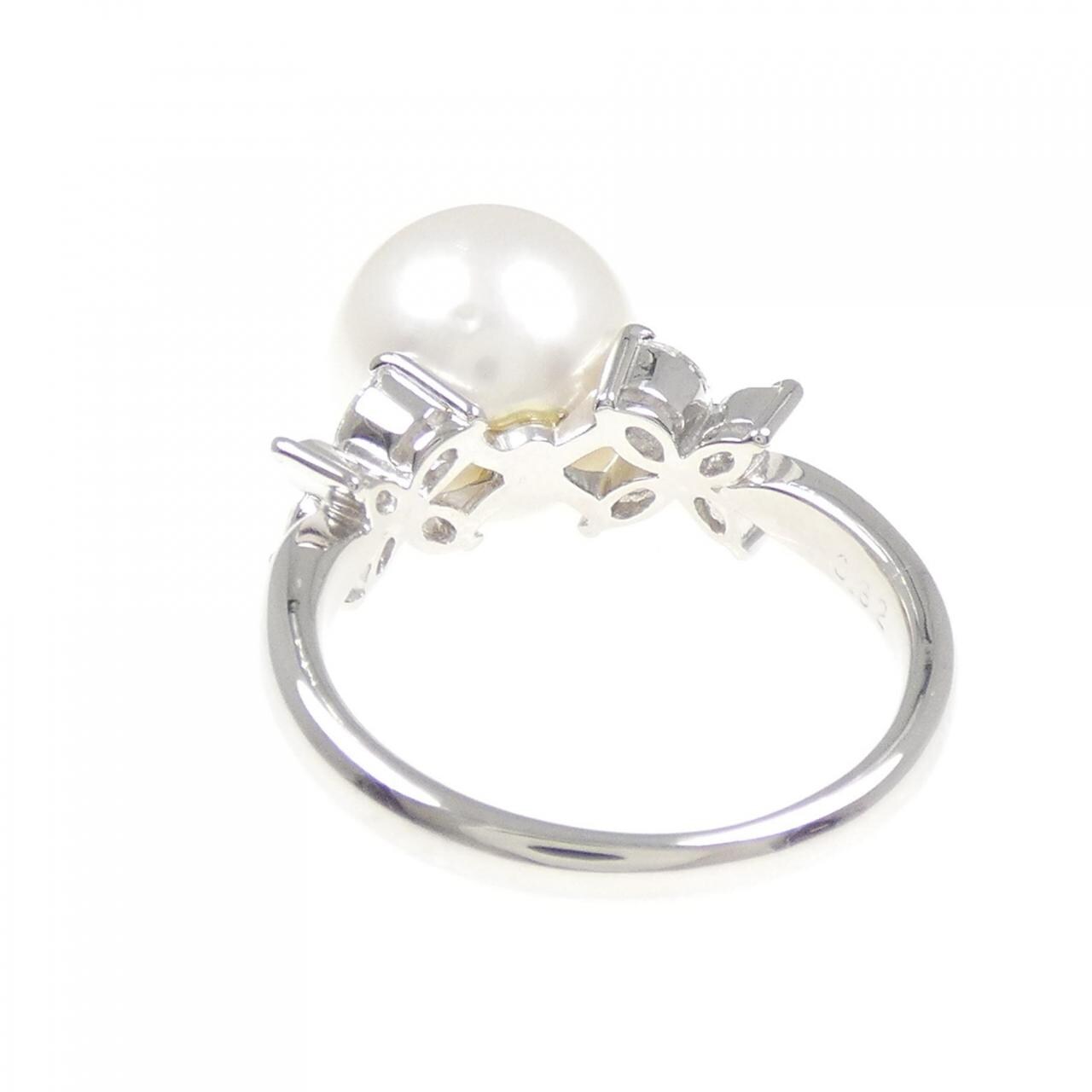 PT900 白蝶パール リング 10.4mm