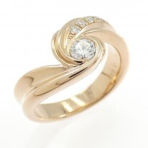 K18PG ダイヤモンド リング 0.20CT
