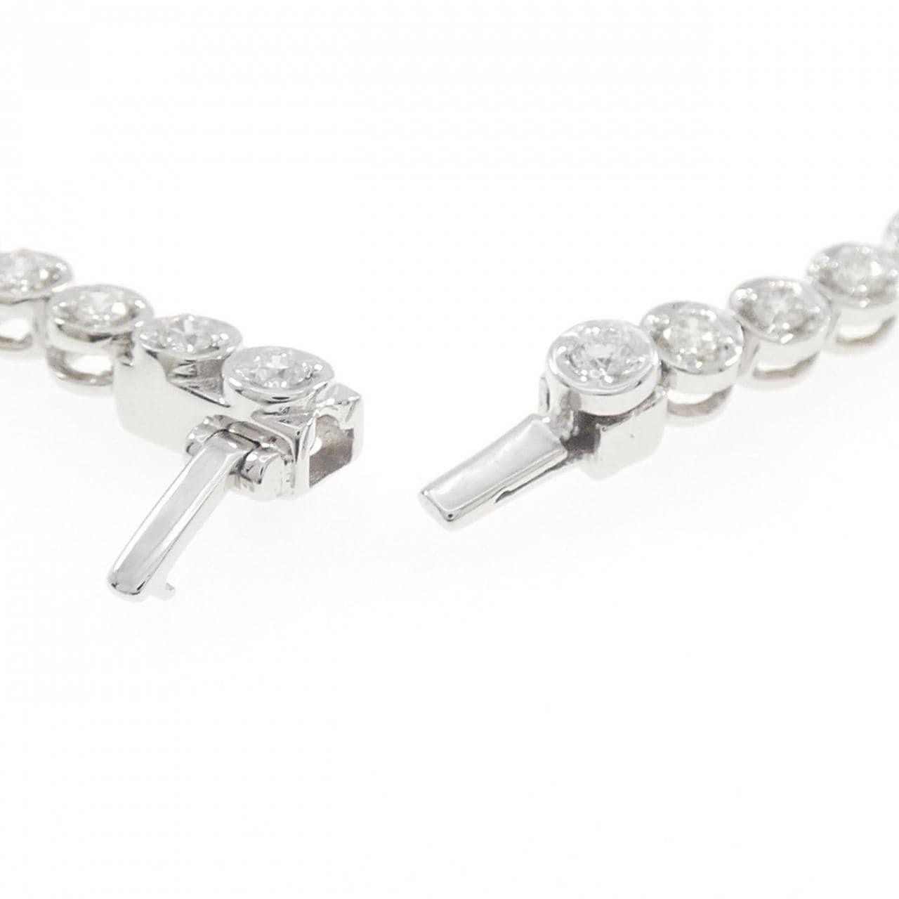 750WG ダイヤモンド ブレスレット 1.239CT