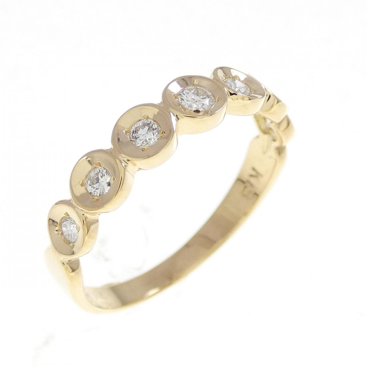 K18YG ダイヤモンド リング 0.14CT