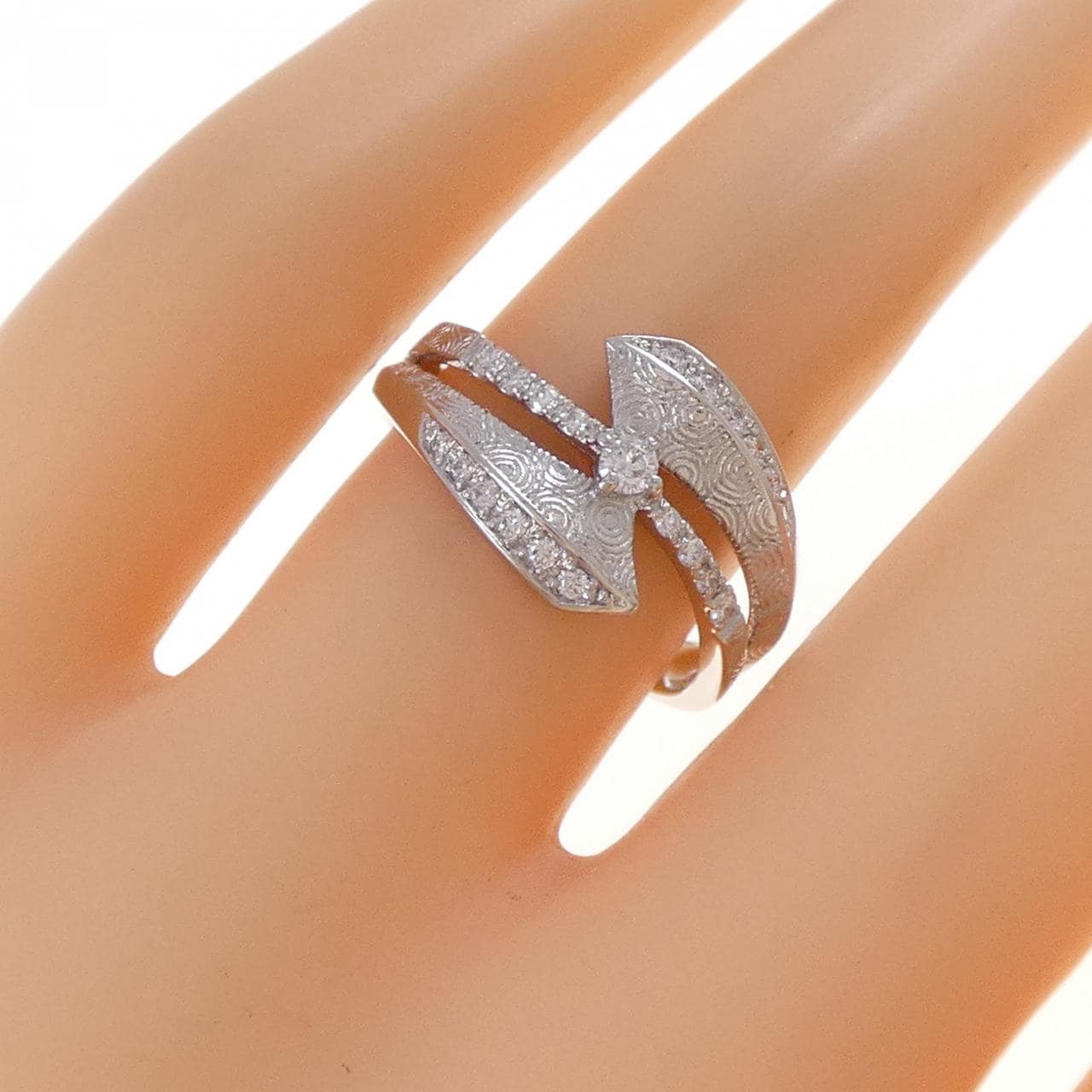 PT900 ダイヤモンド リング 0.20CT