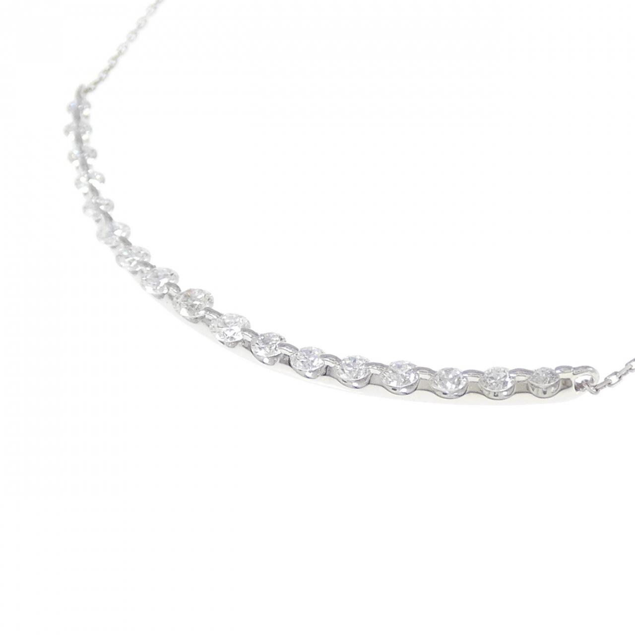 [BRAND NEW] PT Diamond Necklace 0.33CT