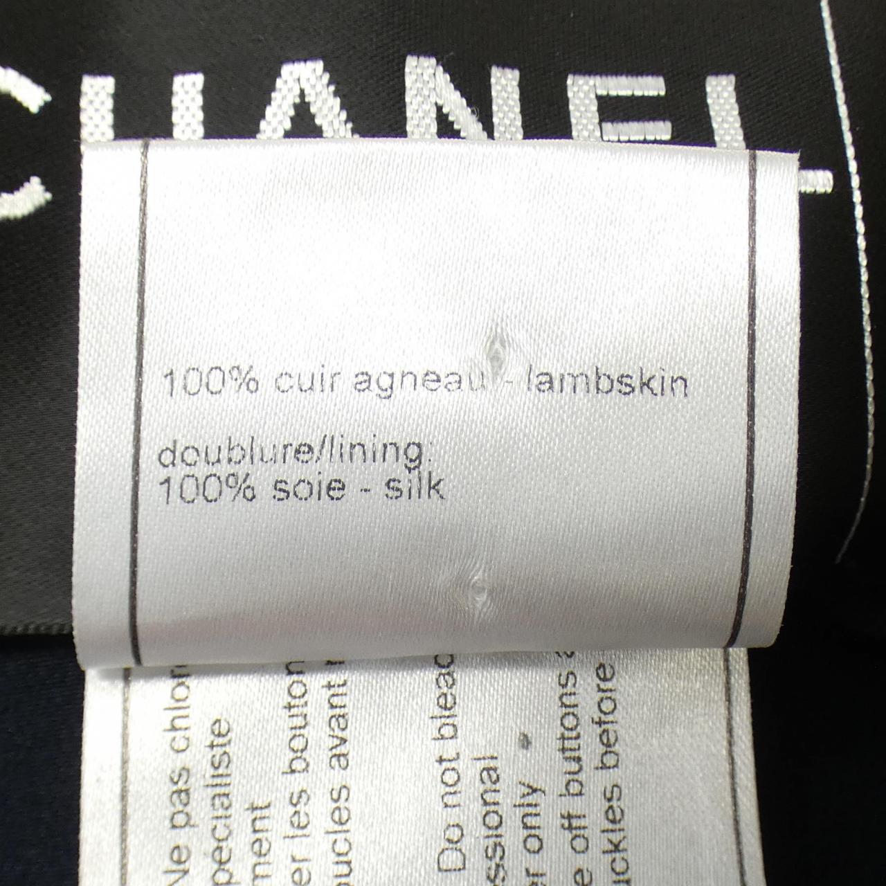 シャネル CHANEL レザージャケット