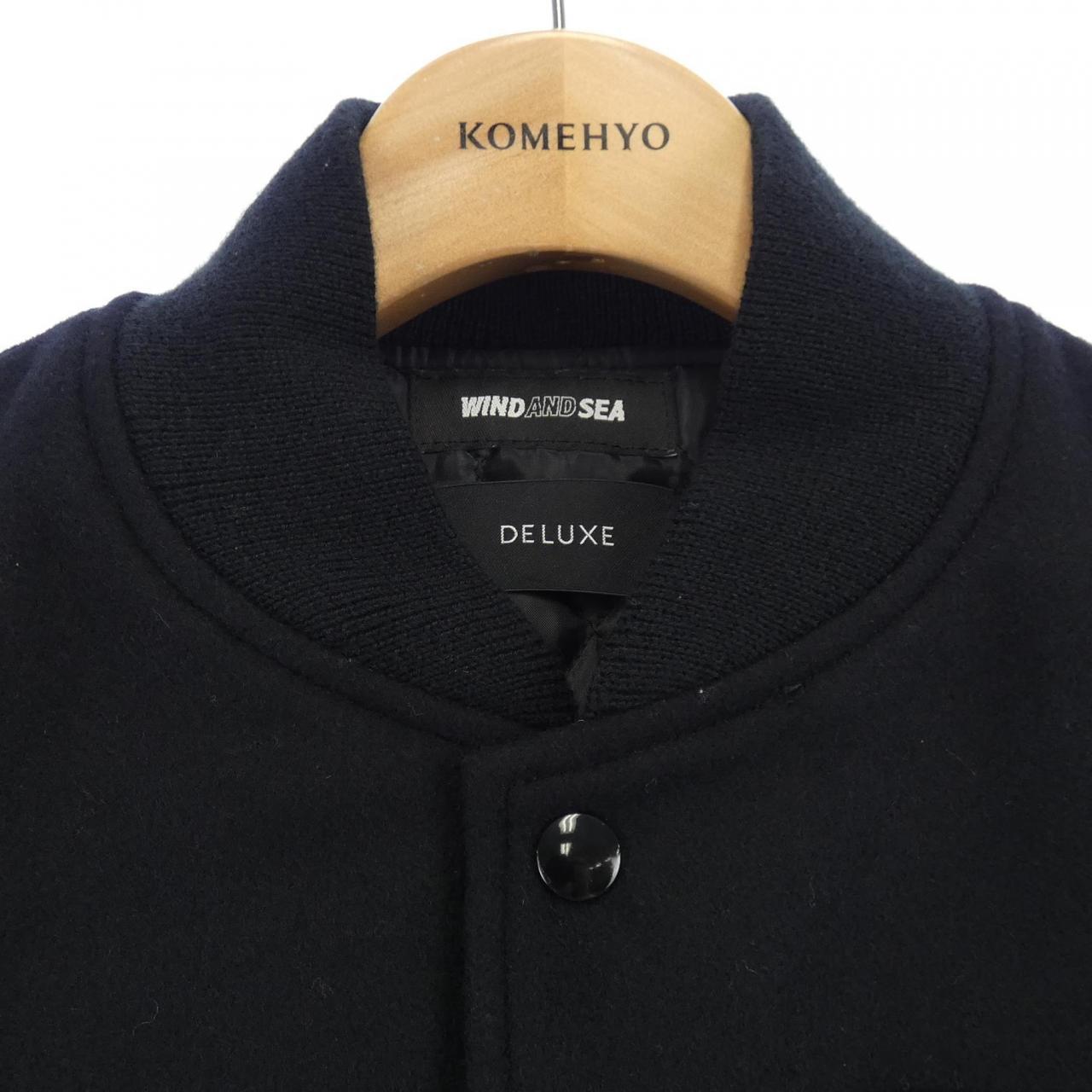 デラックス DELUXE WIND AND SEA スタジャン