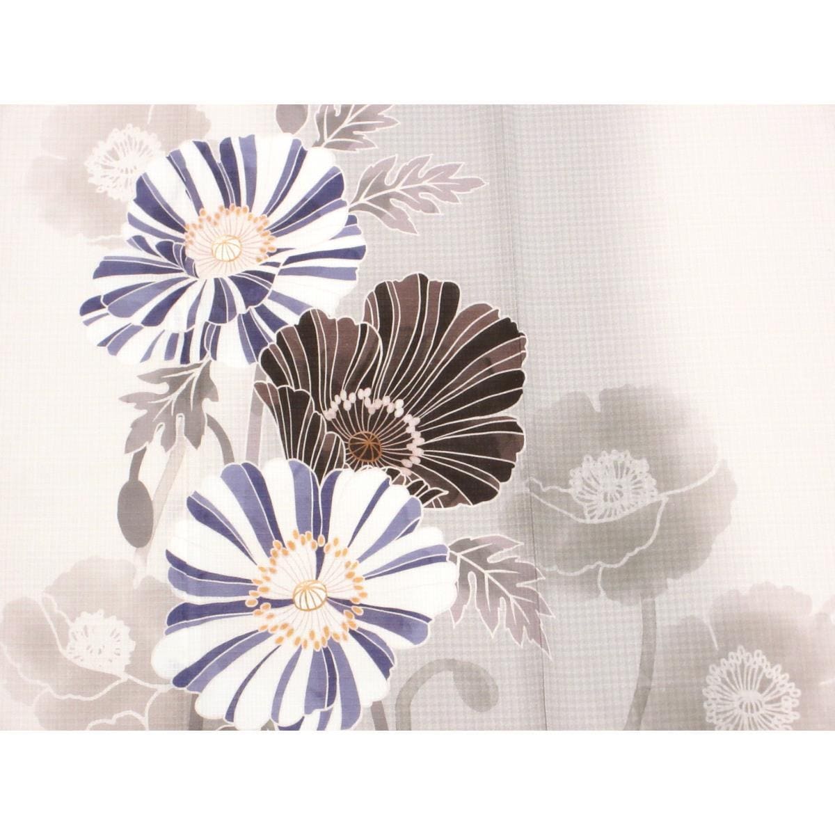 【新品】女ゆかた　ポピー　Ｆサイズ