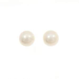 PT900 アコヤパール ピアス 9.4mm