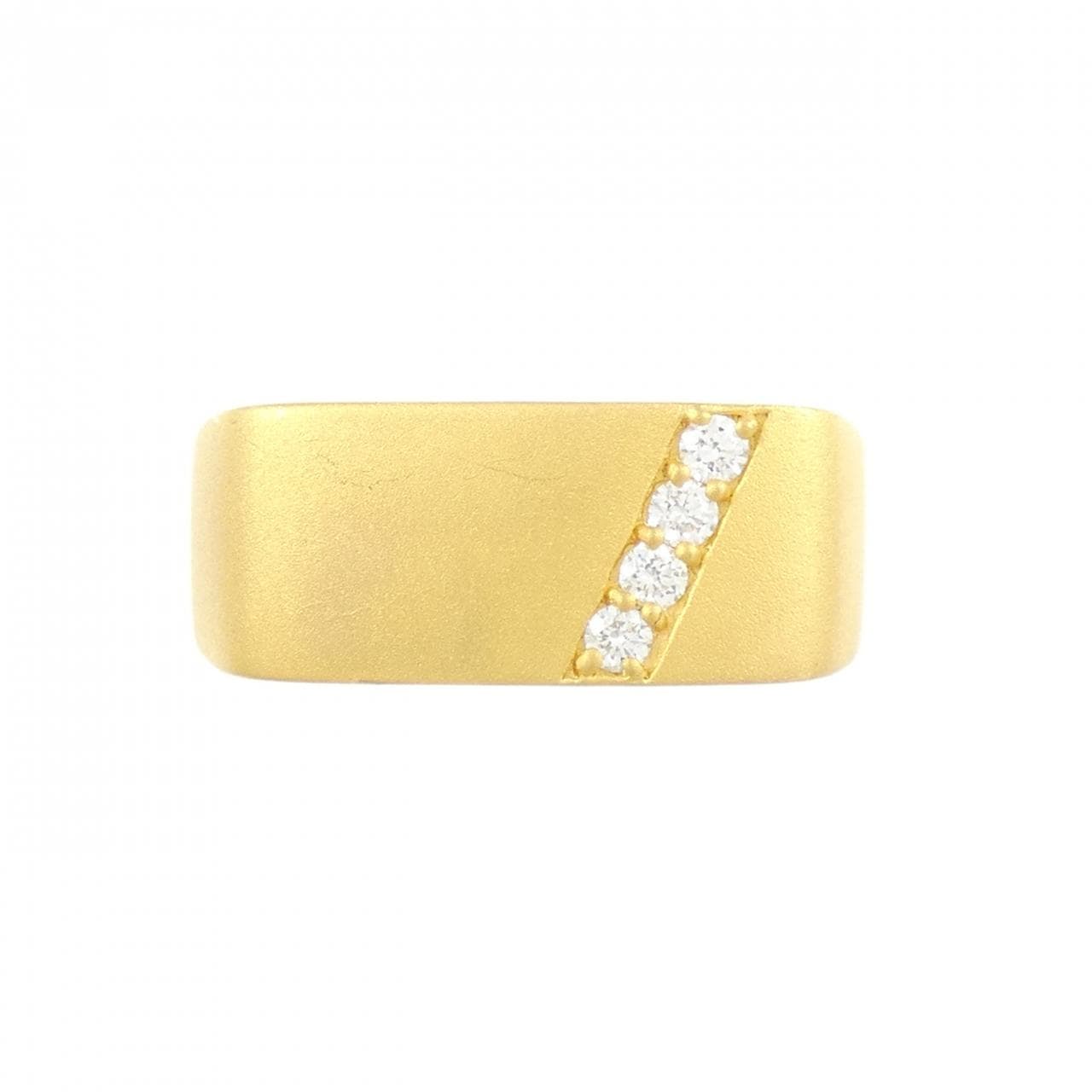 ジーエスティービー ダイヤモンド リング 0.09CT
