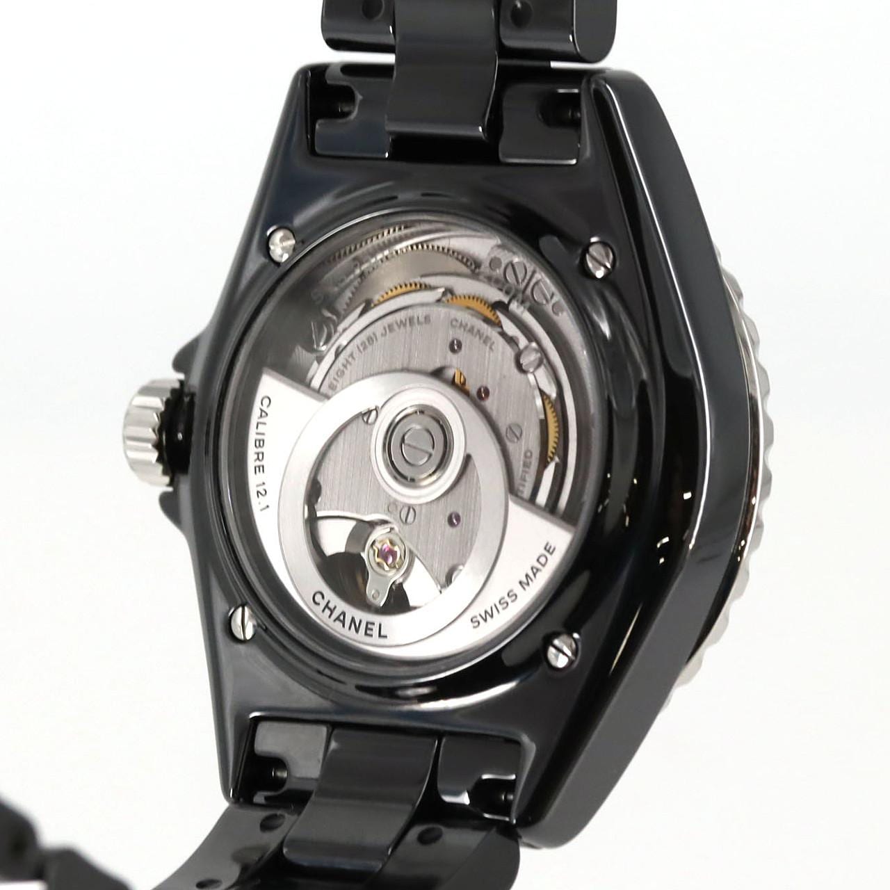 シャネル J12キャリバー12.1 38mmセラミック･12P H5702 セラミック 自動巻