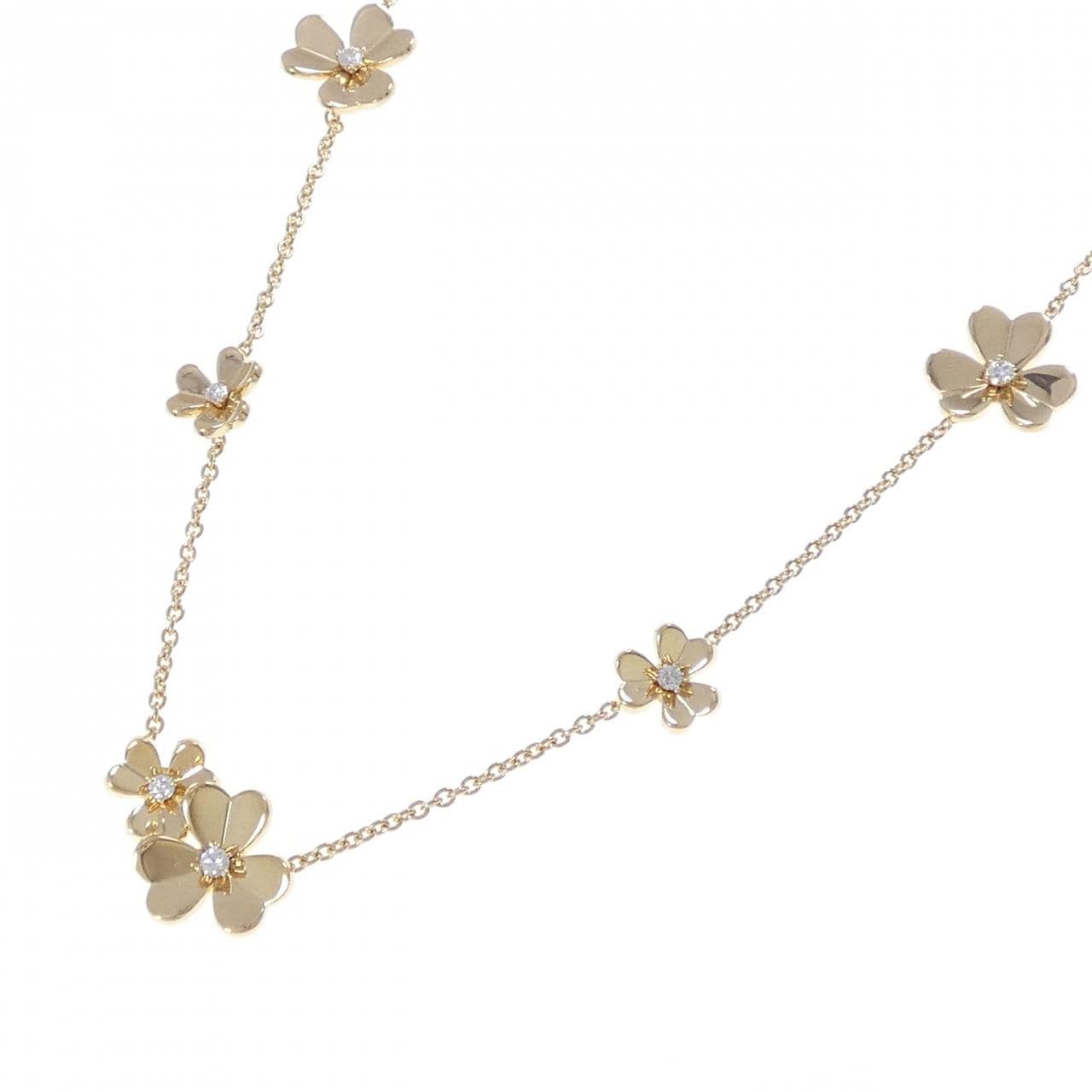 ヴァンクリーフ&アーペル フリヴォル　9フラワー ネックレス