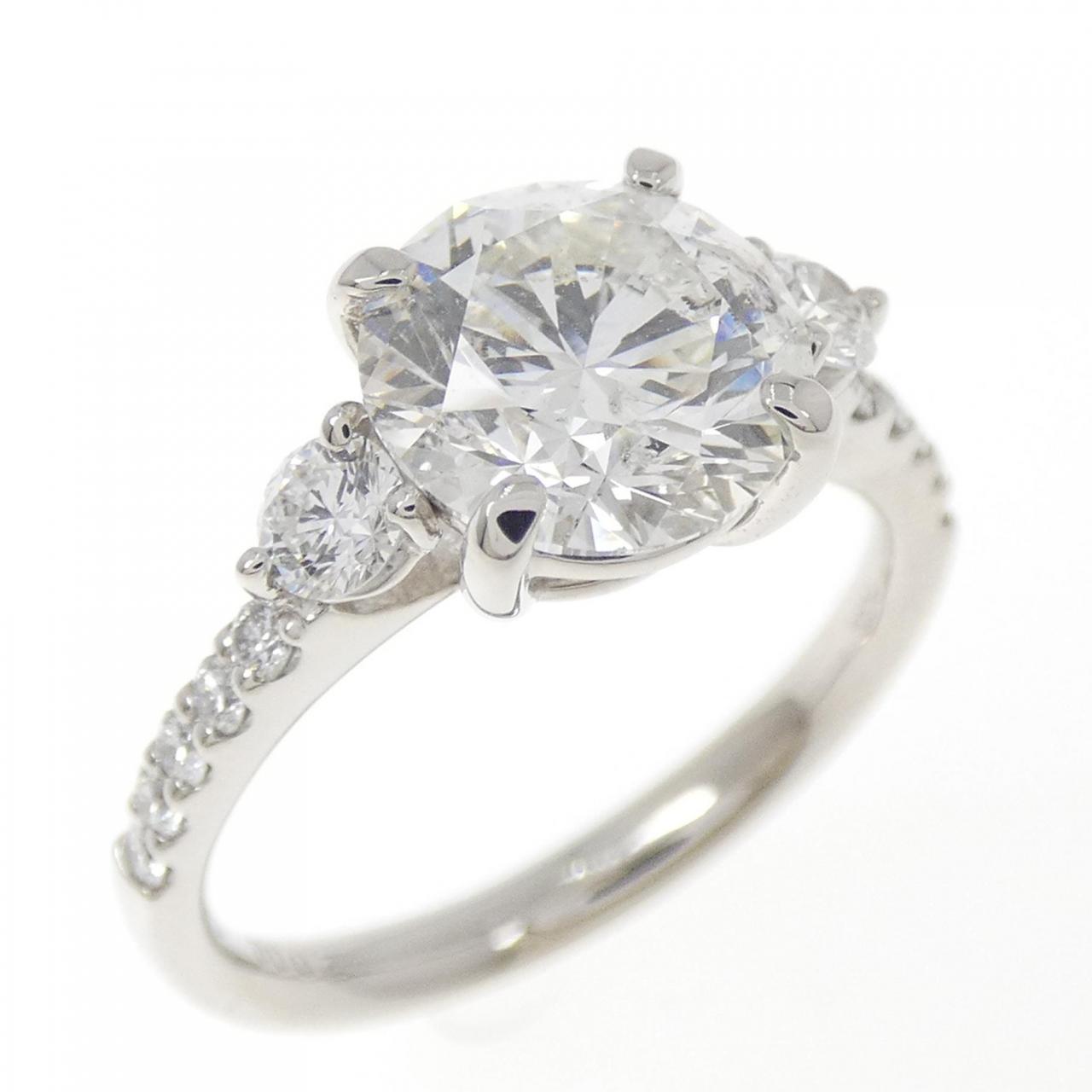 PT900 ダイヤモンド リング 2.008CT F SI2 VG