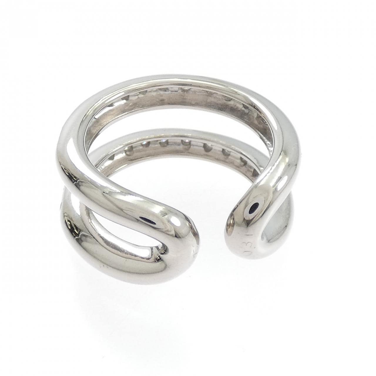 750WG ダイヤモンド リング 0.31CT