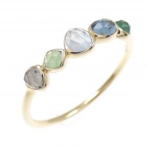 アガット カラーストーン リング