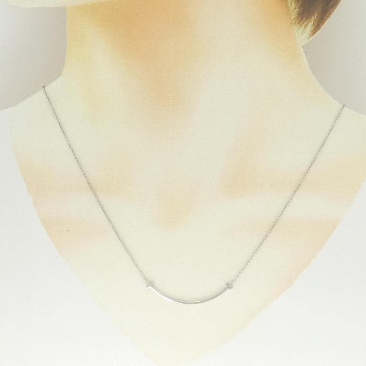 ティファニー Tスマイル スモール ネックレス