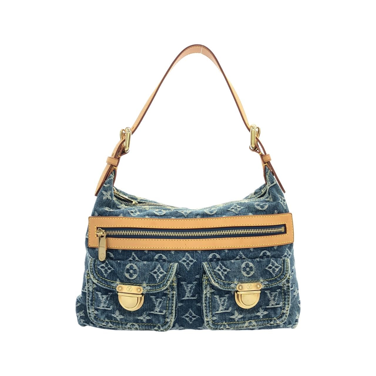 ルイヴィトン モノグラム デニム バギー PM M95049 ショルダーバッグ