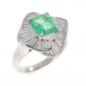 PT900 エメラルド リング 1.17CT