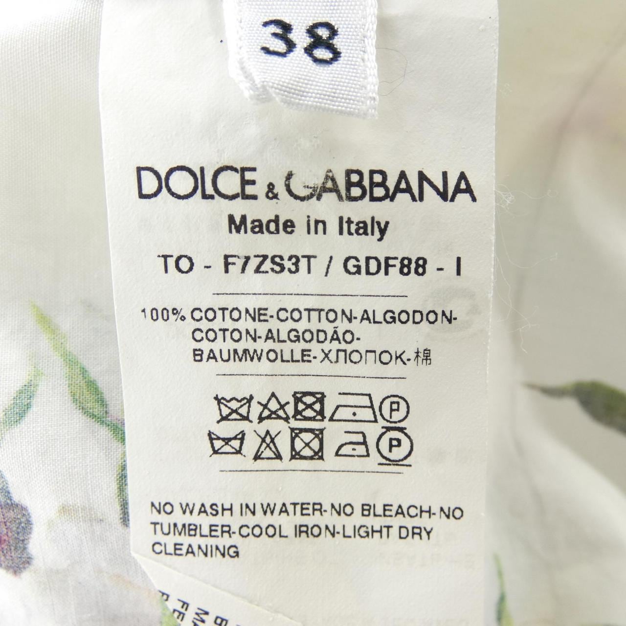 ドルチェアンドガッバーナ DOLCE&GABBANA F7ZS3T/GDF88 トップス