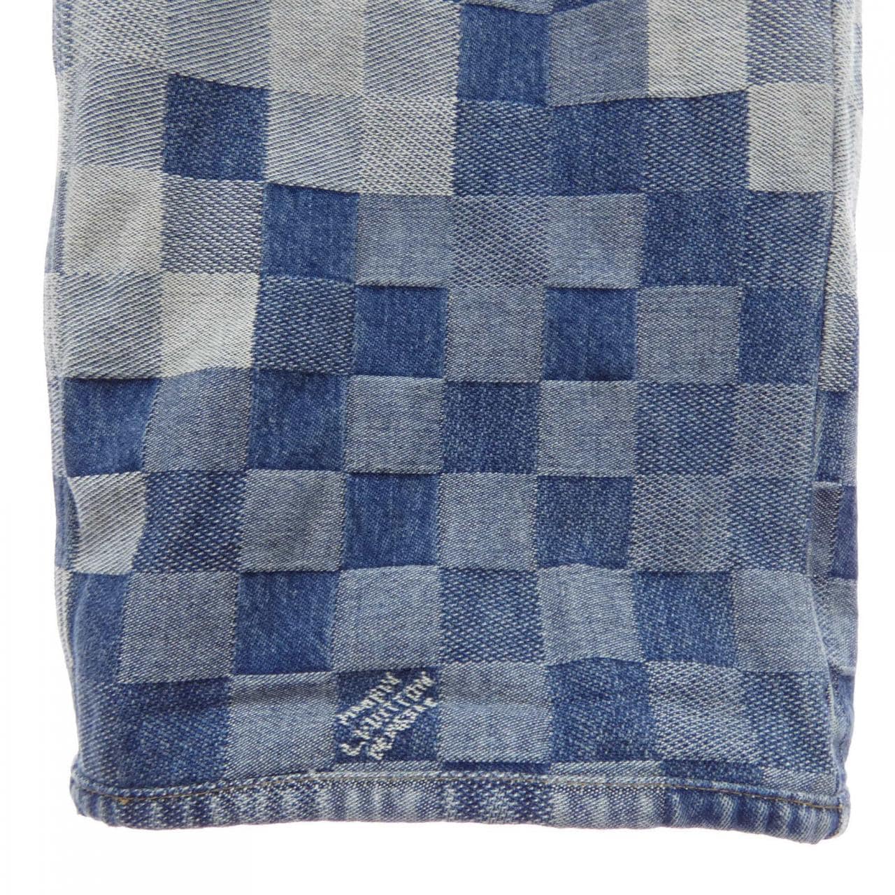 ルイヴィトン LOUIS VUITTON ダミエデニムスケートパンツ HQD87WGCO ジーンズ