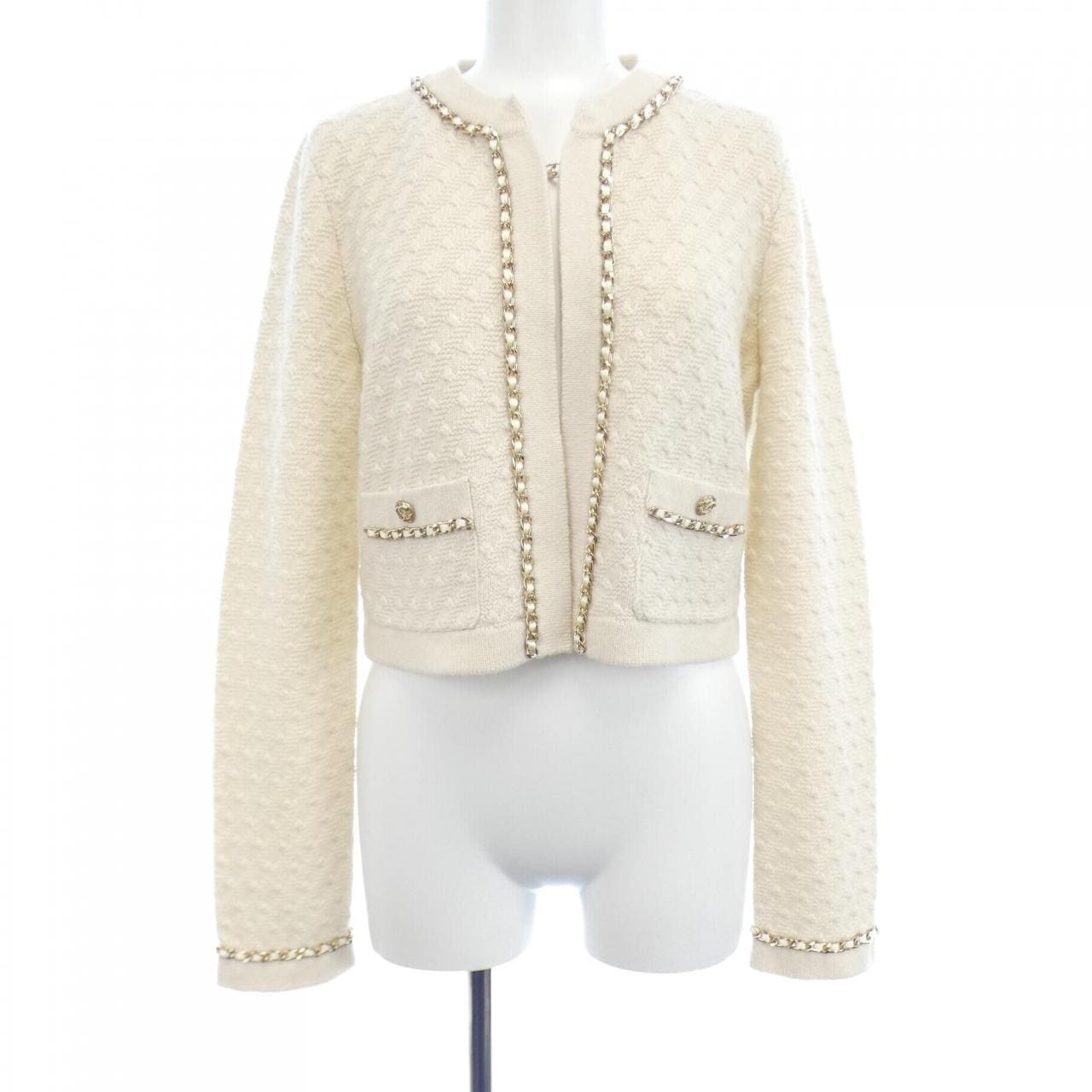 シャネル CHANEL ノーカラージャケット