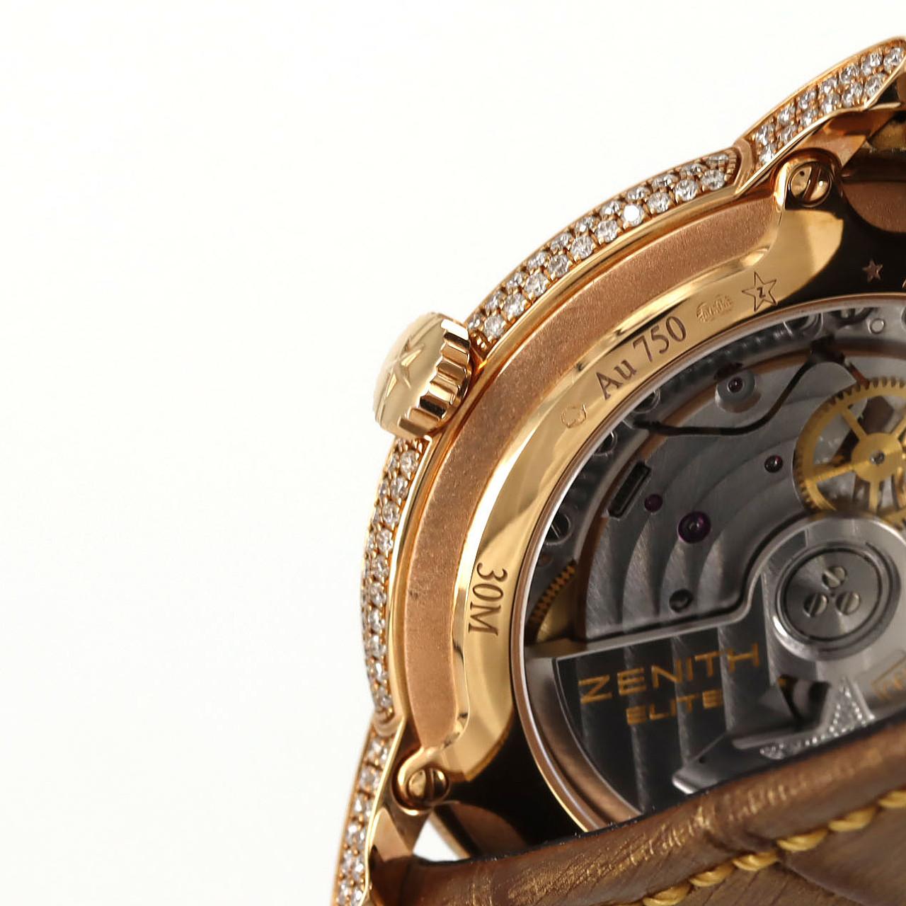 ゼニス エリートレディムーンフェイズ PG/D 22.2320.690/79.C713 PG･RG 自動巻