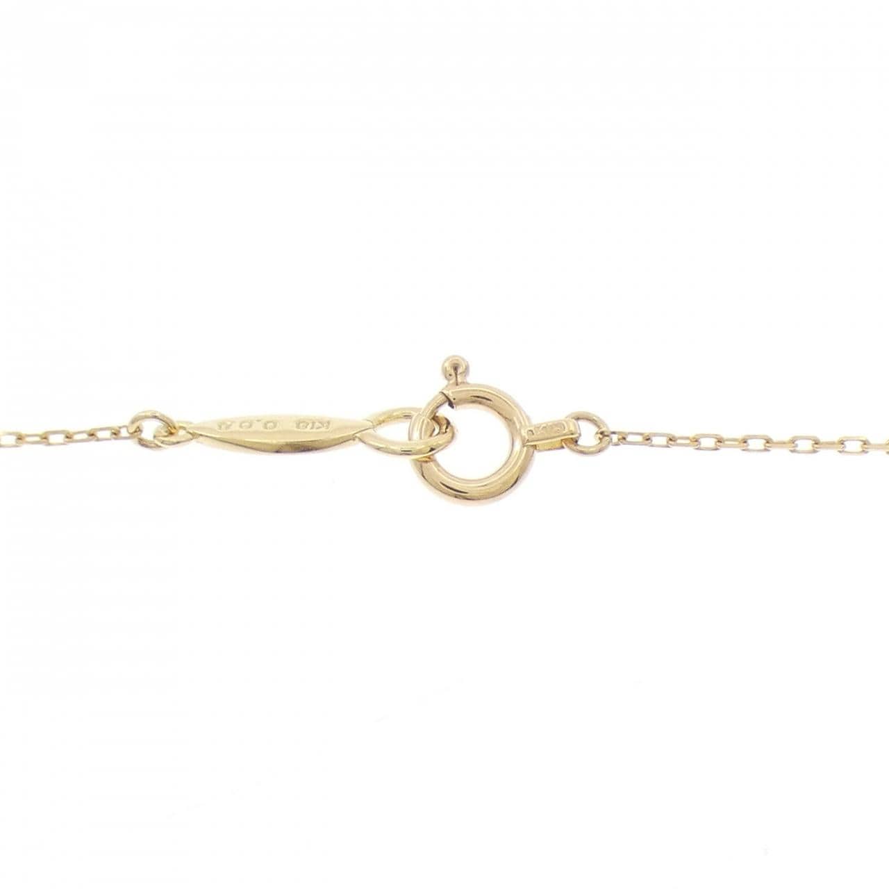 アーカー フィルージュ ハート ミディ ハーフ ネックレス 0.08CT