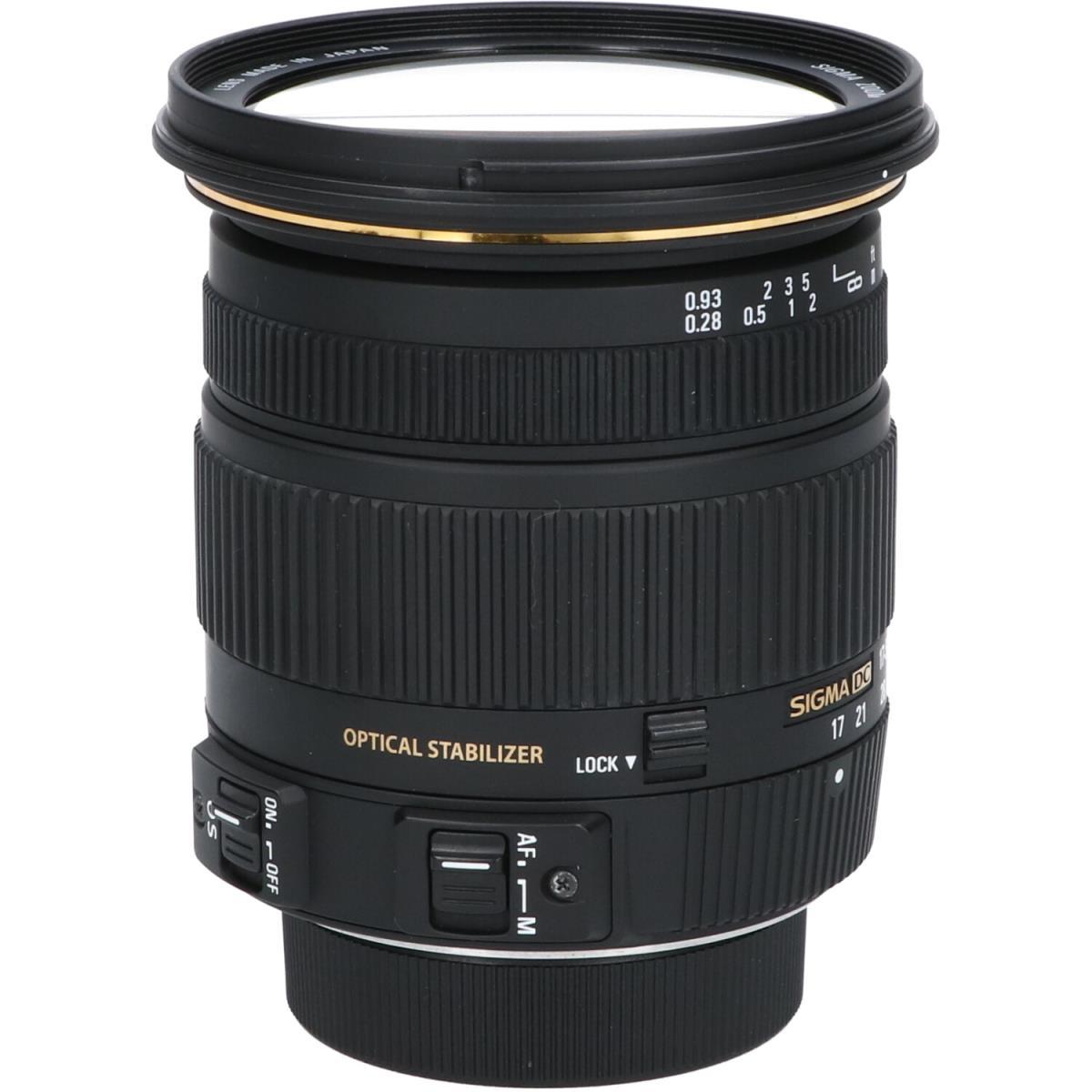 シグマ 17-50mm f2.8 EX DC OS HSM ニコンFマウント-