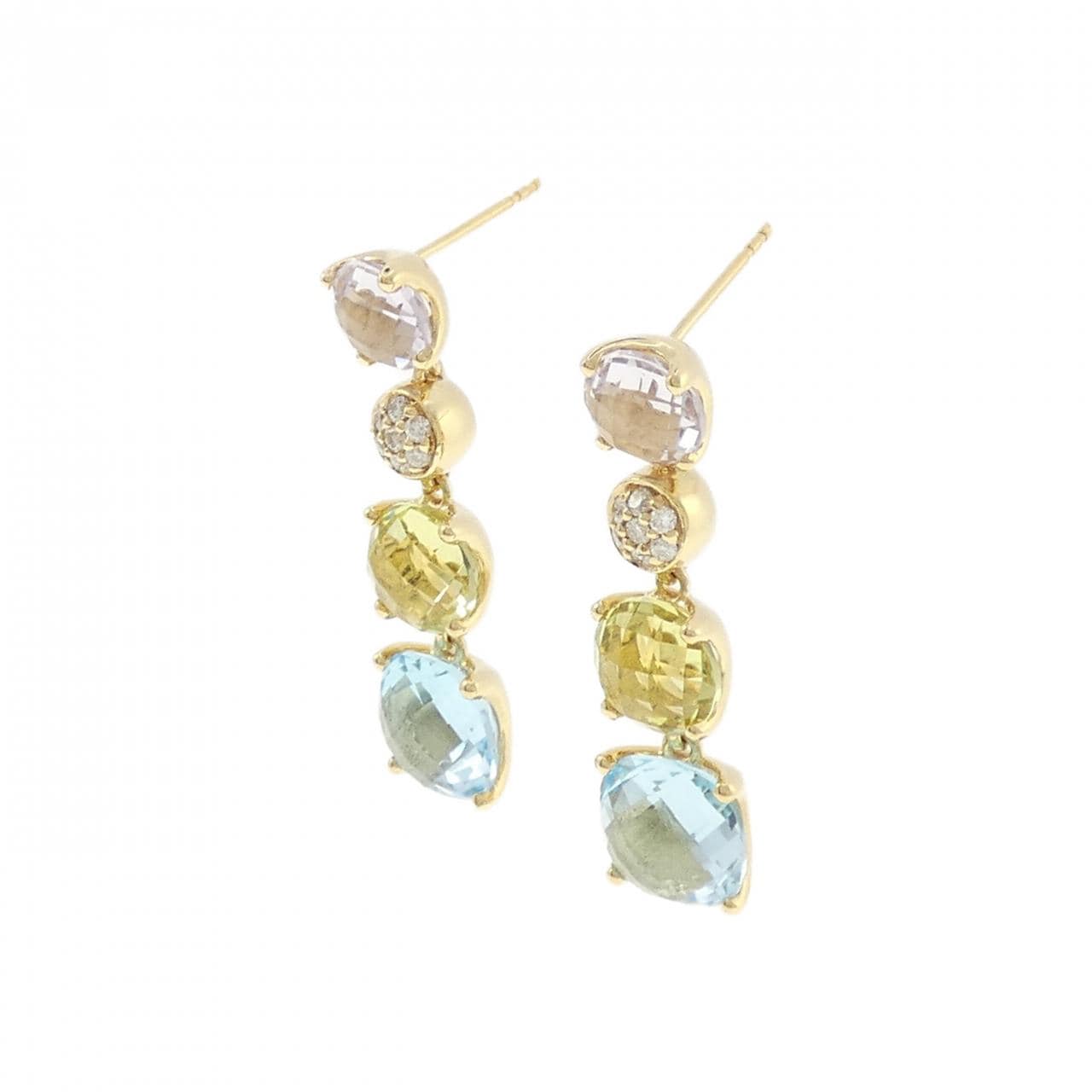 VENDOME Color Stone Earrings