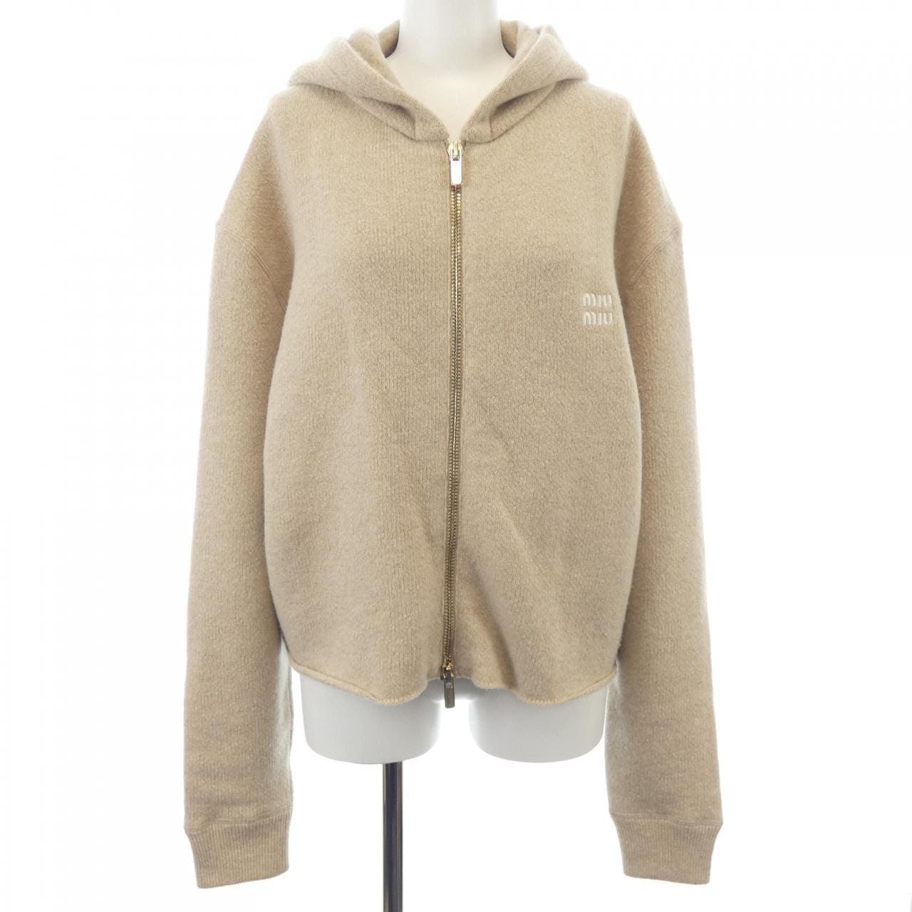 ミュウミュウ MIU MIU フーディージャケット MMF770 S232 1XS9 パーカー