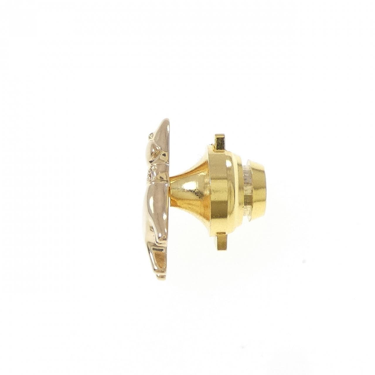 K18YG ダイヤモンド ブローチ