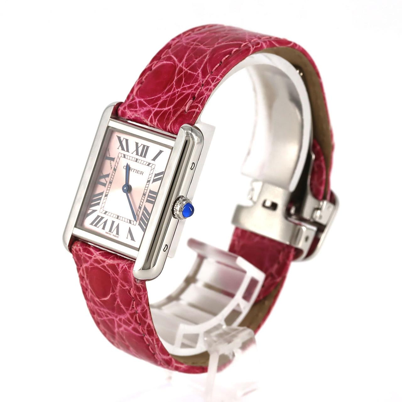 カルティエ タンクソロSM W5200000 SS クォーツ