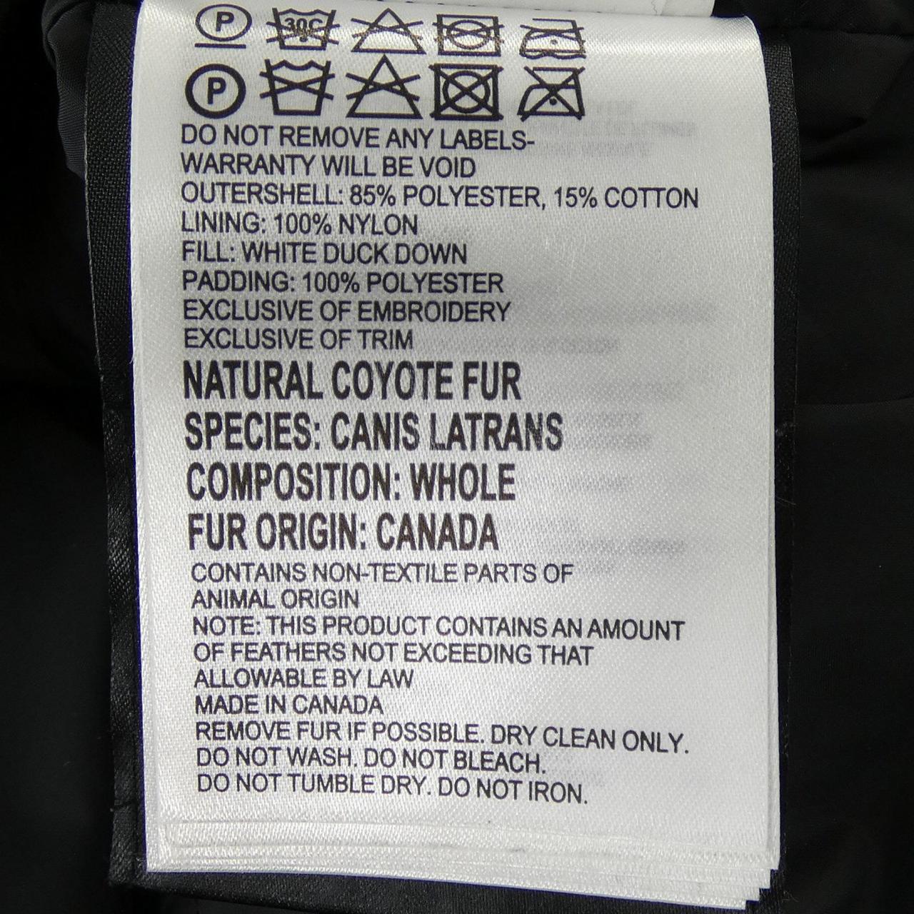 カナダグース CANADA GOOSE 2302JL MACKENZIE マッケンジー ダウンコート