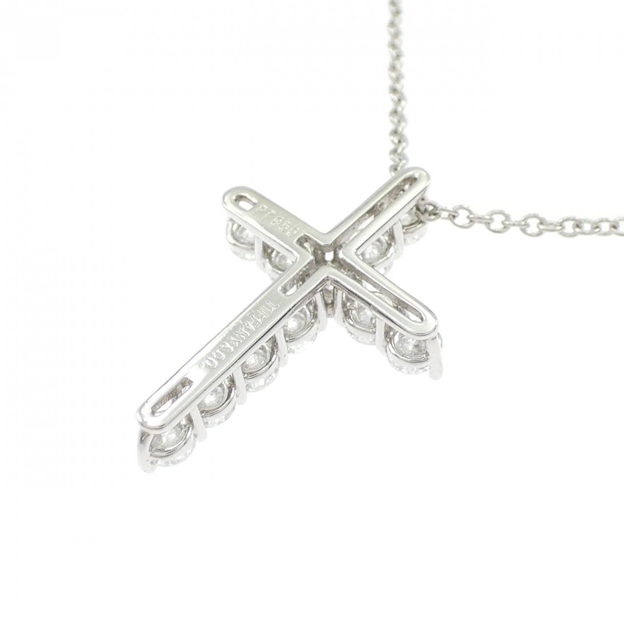TIFFANY小號十字架項鍊