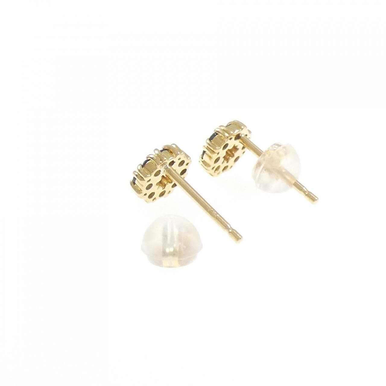 K18YG サファイヤ ピアス