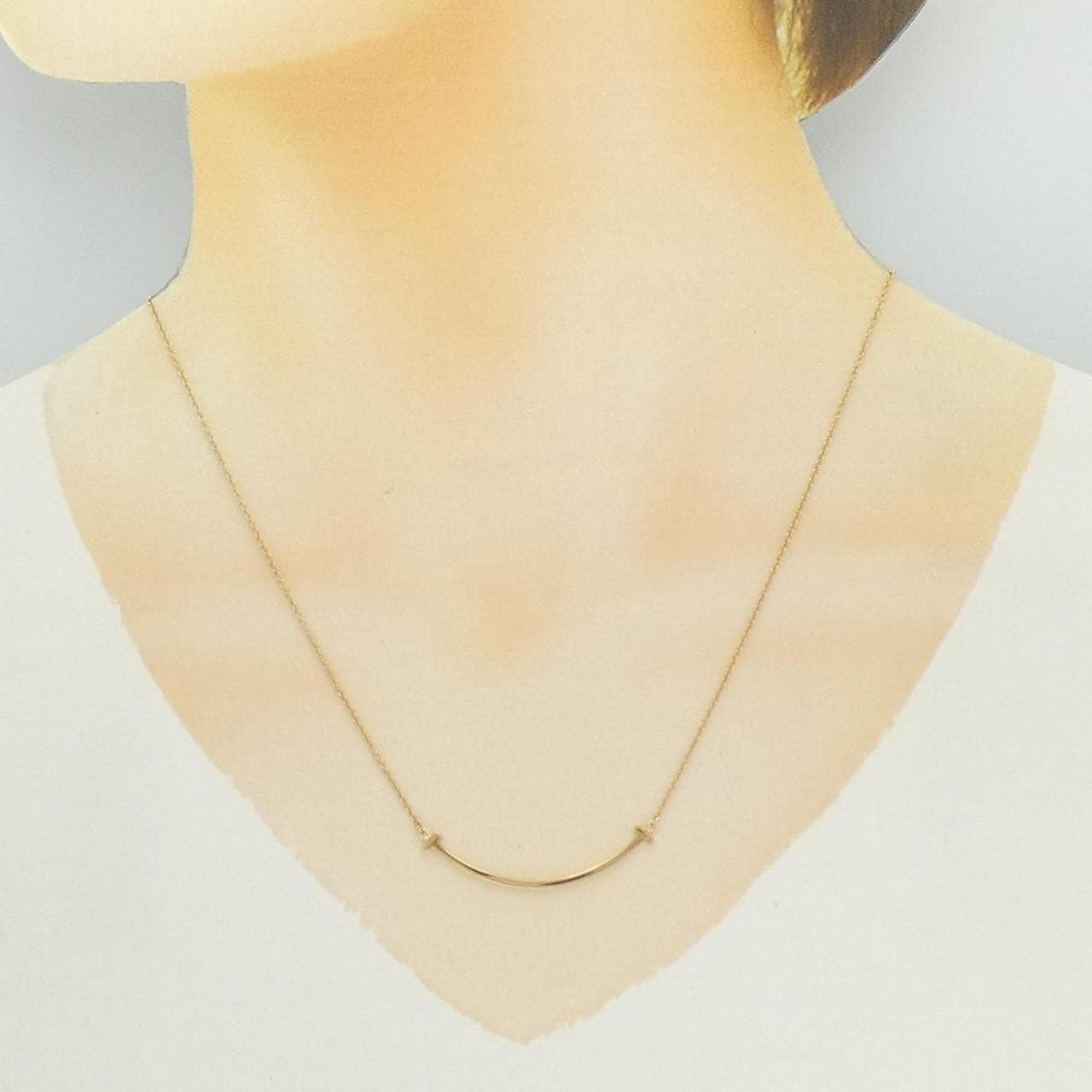 ティファニー Tスマイル スモール ネックレス