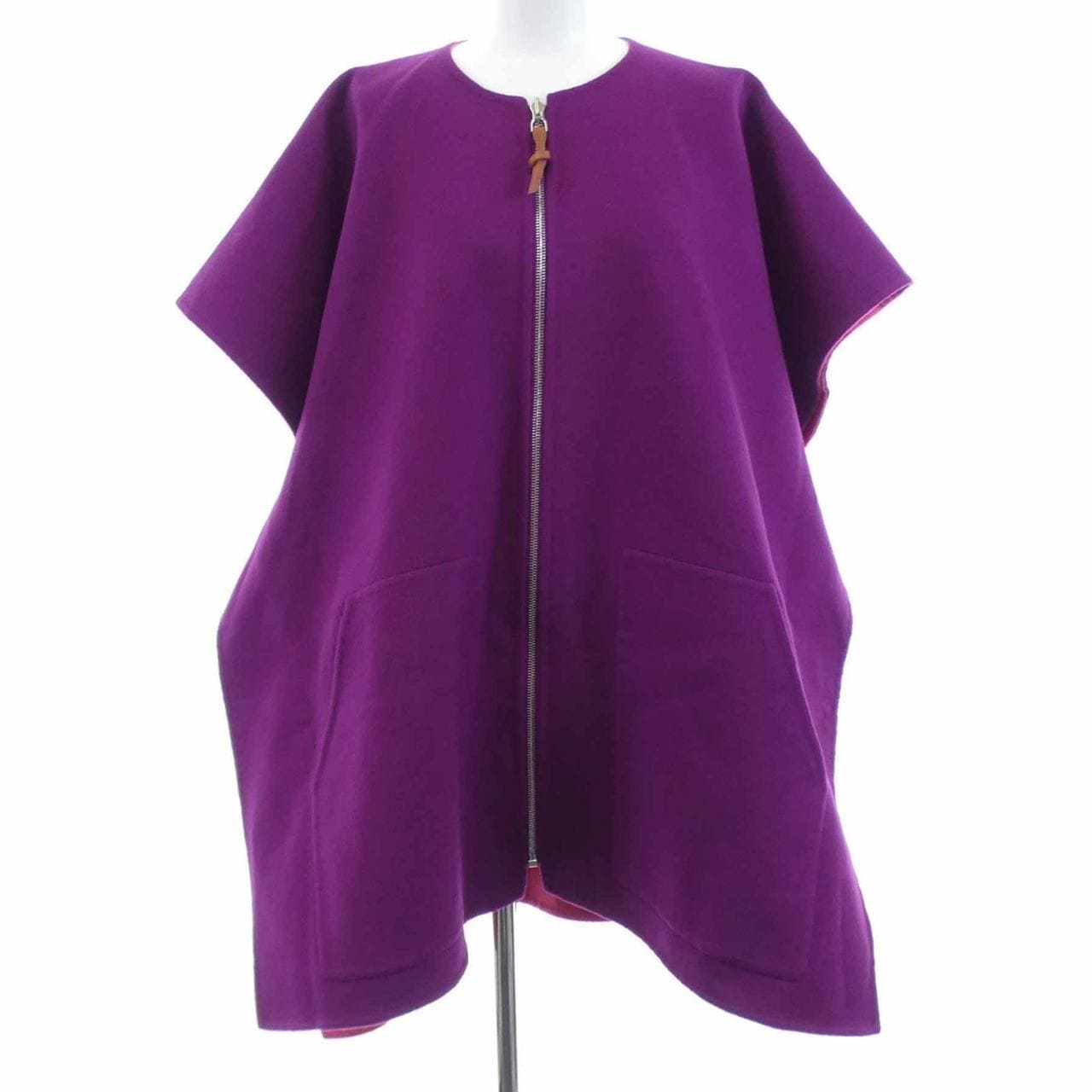 エルメス HERMES ダブルフェイス 3E0222DZ ケープ