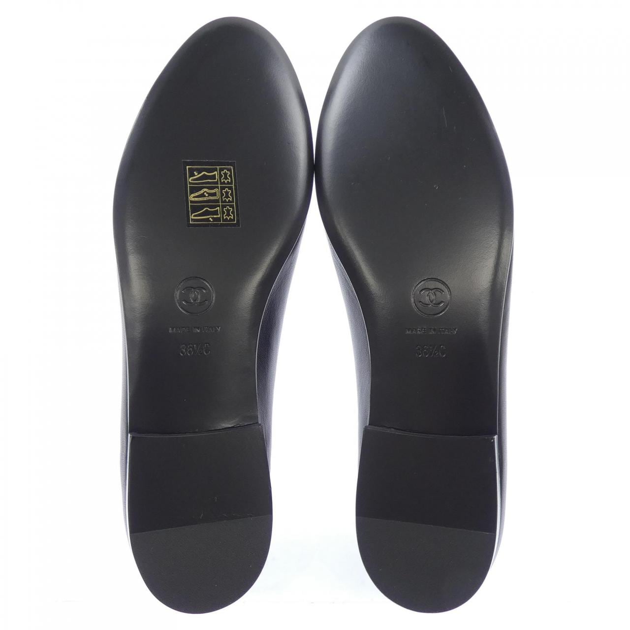 シャネル CHANEL バレリーナ G02819Y01552 フラットシューズ