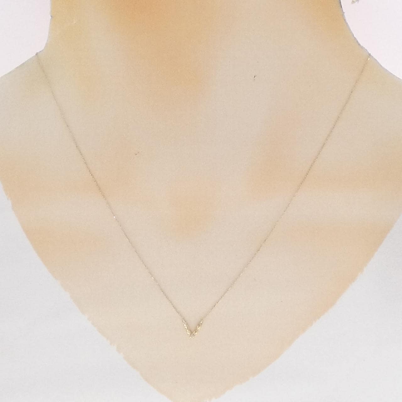 K10YG ダイヤモンド ネックレス 0.005CT