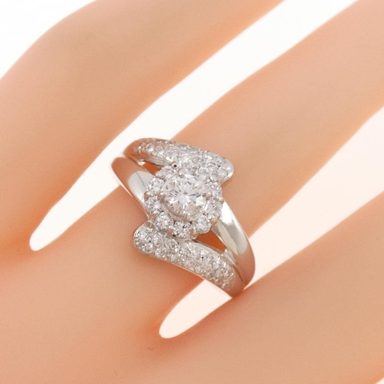 PT900 ダイヤモンド リング 0.23CT