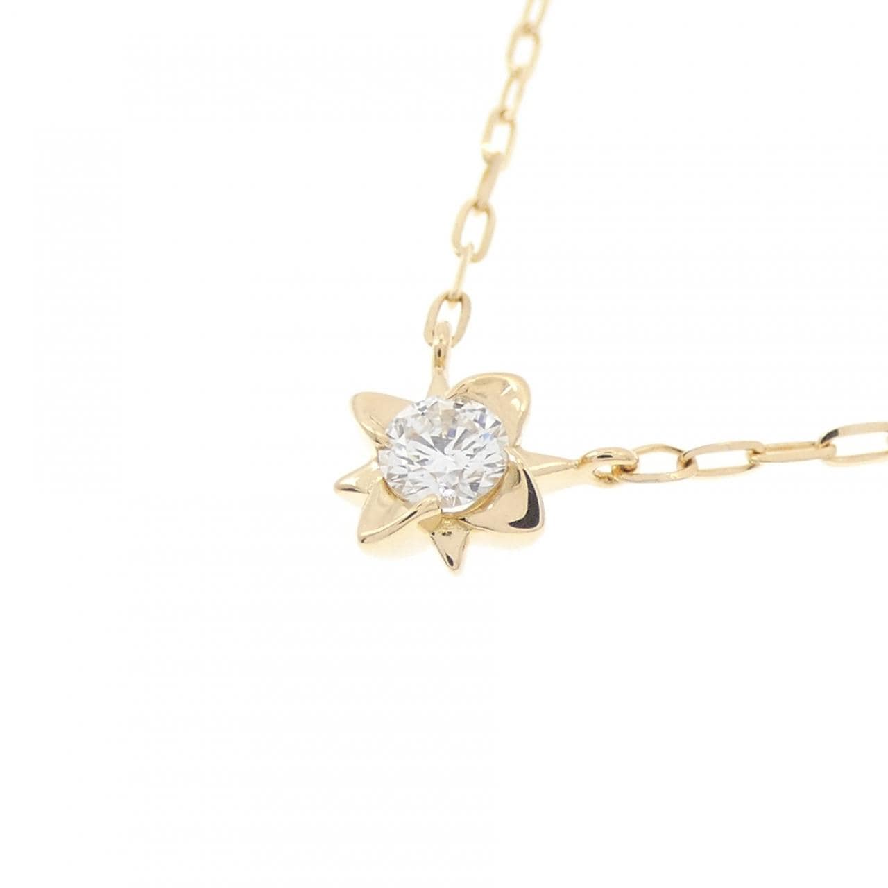 スタージュエリー ダイヤモンド ネックレス 0.08CT