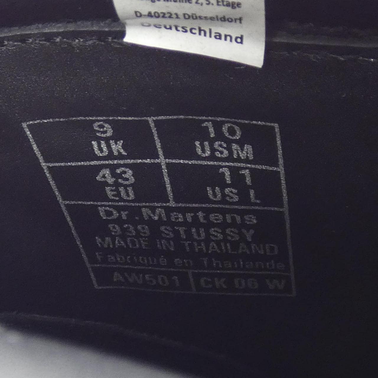 ステューシー STUSSY 27584001 DR MARTENS ブーツ