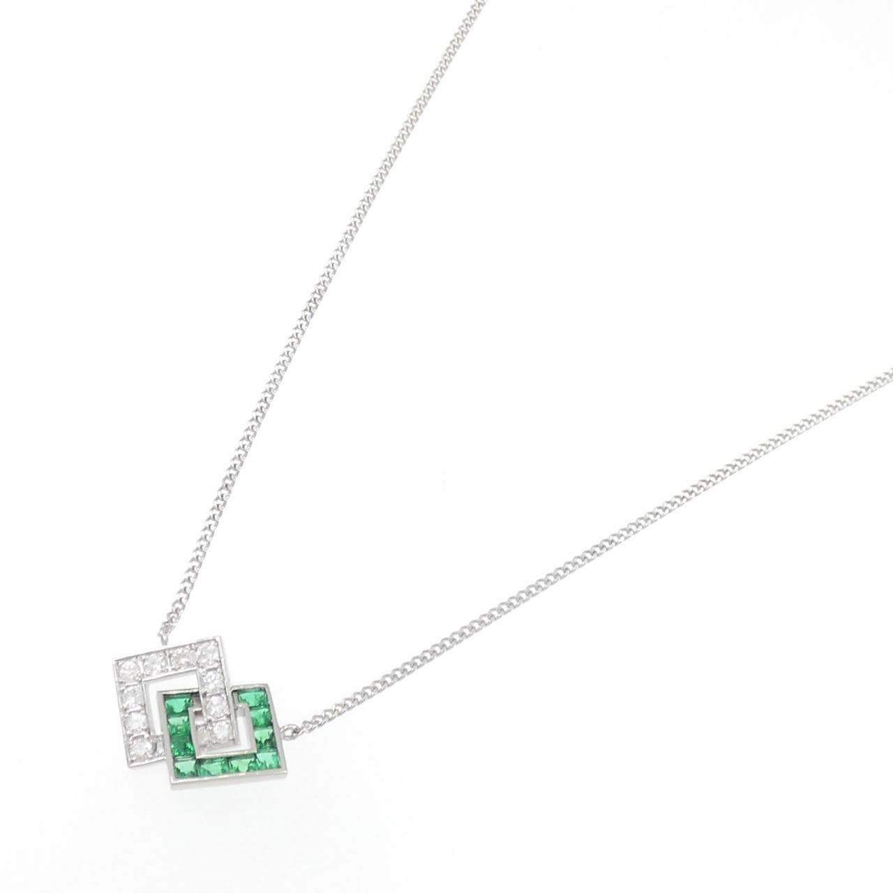PT900/PT850祖母绿项链0.46CT