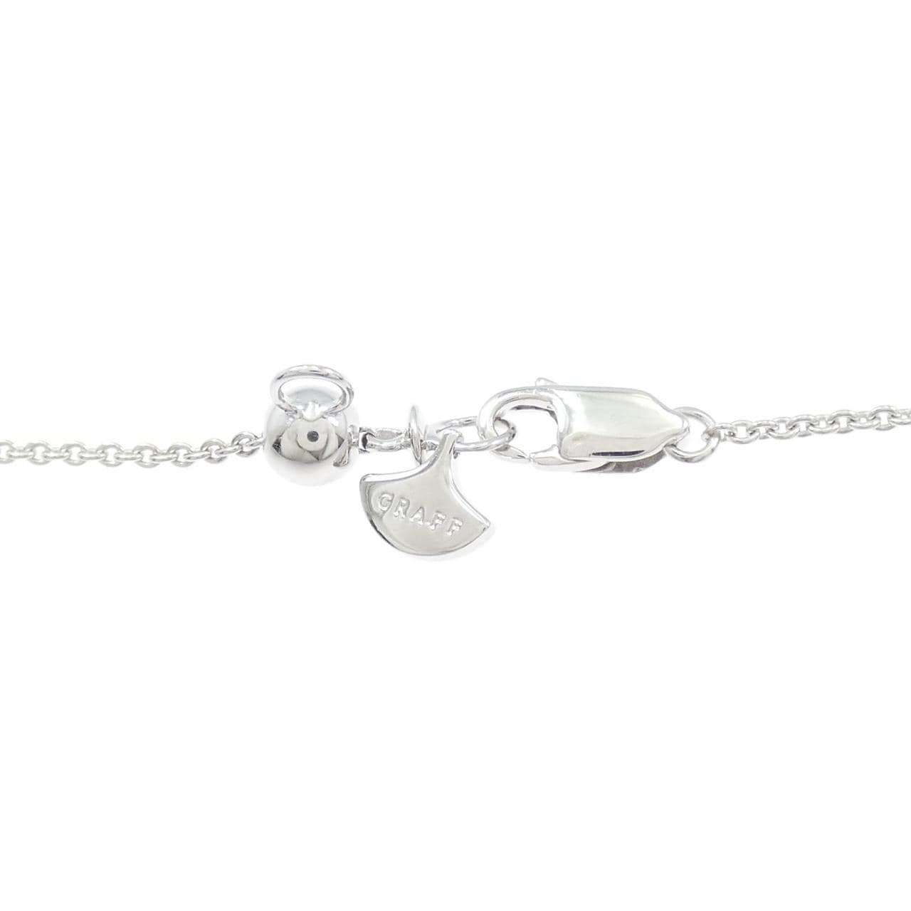 グラフ ダブル バタフライ シルエット ネックレス