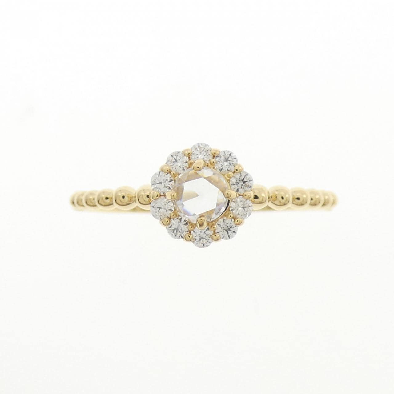 K18YG ダイヤモンド リング 0.10CT