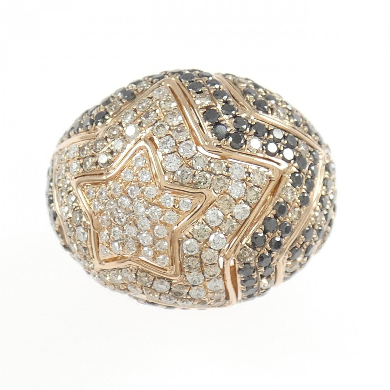 18KPG Star Diamond Ring 2.59CT