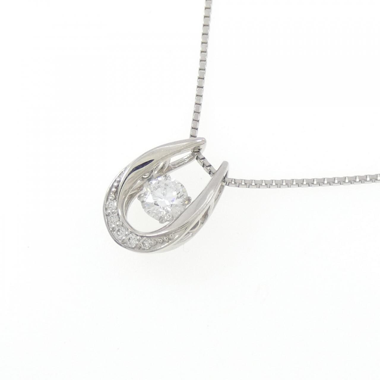 PT ダイヤモンド ネックレス 0.244CT