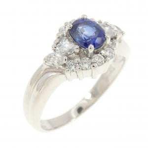 PT サファイヤ リング 0.54CT