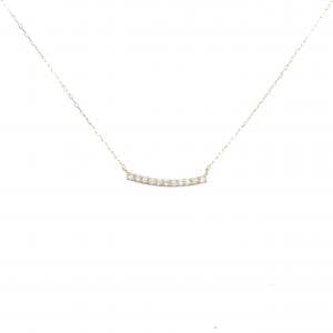 【リメイク】K18YG ダイヤモンド ネックレス 0.10CT