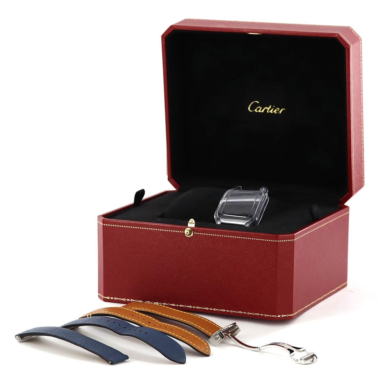 カルティエ サントス･ドゥ･カルティエMM WSSA0029 SS 自動巻