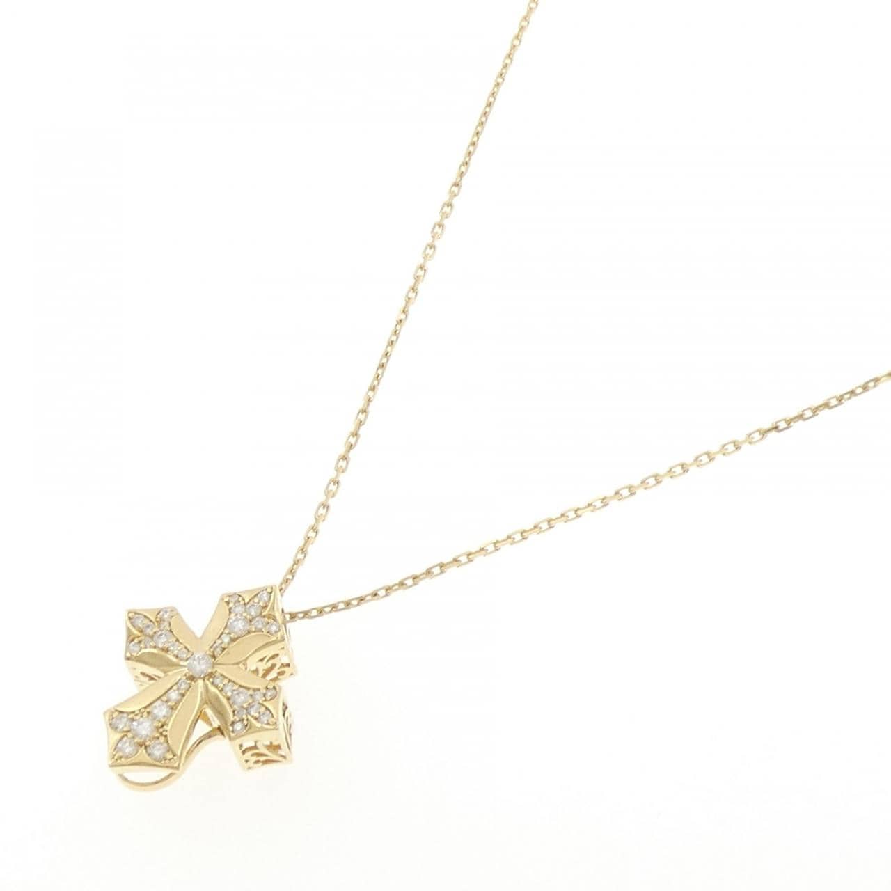 ユキザキ ダブルトップ ネックレス 0.56CT