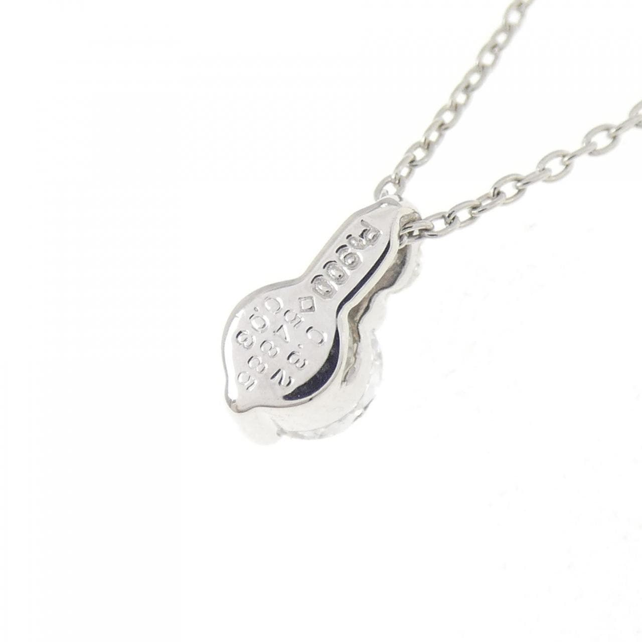 PT900/PT850 ダイヤモンド ネックレス 0.32CT