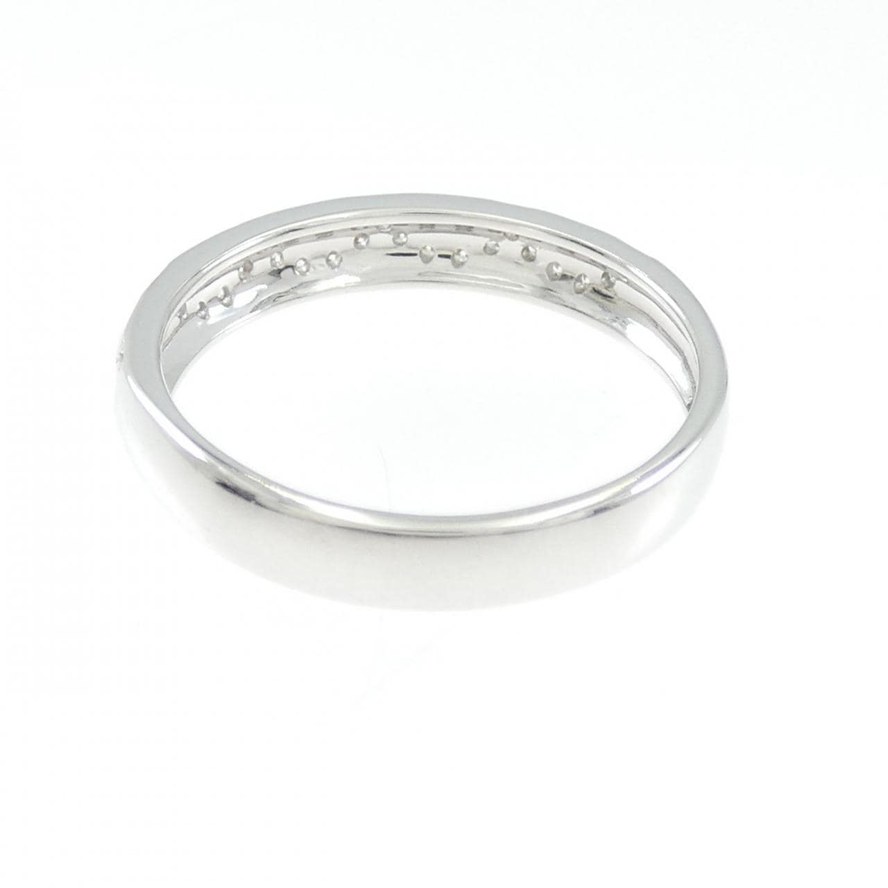 K18WG ダイヤモンド リング 0.11CT